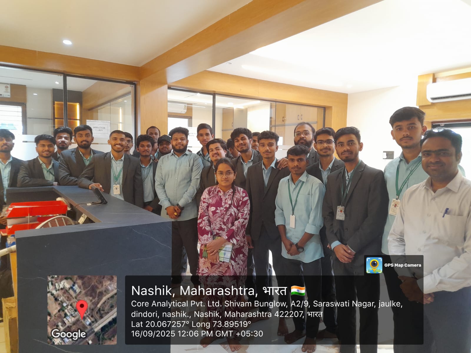 Industrial Visit Core Analytical Pvt. Ltd. - 16-09-2025